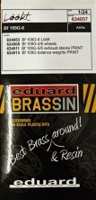 Eduard Brassin 1/24 Bf 109G-6 LooKplus pour Airfix