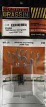 Eduard Brassin 1/48 WWII German Towing Cable Eyes Print