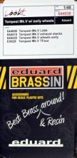 Brassin 1/48 Tempest Mk.V with early wheels L��kPlus
