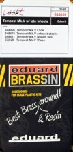 Brassin 1/48 Tempest Mk.V with late wheels L��kPlus
