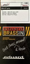 Brassin 1/48 MiG-21F grey LooKplus for Eduard