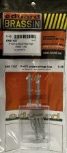Brassin 1/48 P-47D undercarriage legs for Miniart