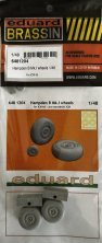 Eduard Brassin Hampden B Mk.I Wheels 1/48 for ICM