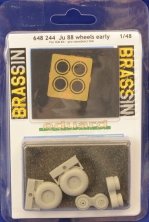 BRASSIN 1/48 Ju 88A wheels early