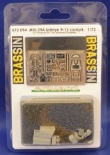 1/72 Mikoyan MiG-29A Izdelye 9-12 cockpit