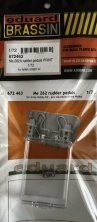Eduard Brassin 1/72 P�dales de Gouvernail Me 262A Arma Hobby