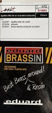 Eduard Brassin Spitfire Mk.Vb �chappements Ronds 1/72