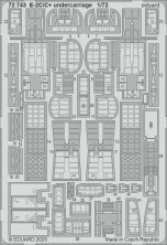 1/72 SET E-2C/C+ undercarriage for Heller