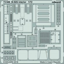 1/72 SET B-52G interior