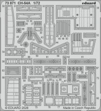 Eduard Set CH-54A pour ICM 1/72