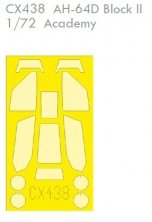 Mask 1/72 AH-64D Block II