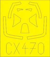 Mask 1/72 Spitfire Mk.XVI Bubbletop