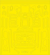 Mask 1/72 F-35B surface panels