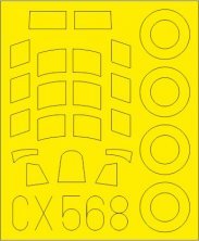 Mask 1/72 Hurricane Mk.IIc