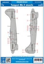 Decals 1/48 Tempest Mk.V stencils