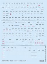 Decals 1/48 Mi-24V stencils Russian & English