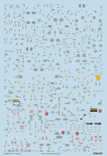 1/48 Decals F-4B stencils