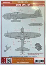 1/72 Decals A6M2 stencils