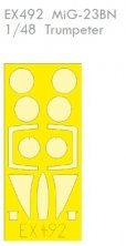 Mask 1/48 MiG-23BN