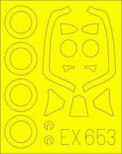 Supermarine Spitfire FR Mk.XIV 1/48 masks