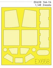 Mask 1/48 Yak-1b