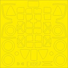 Mask 1/48 P-38F/G TFace