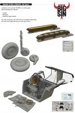 BIGSIN 1/48 Bf 109K-4 ESSENTIAL for Eduard