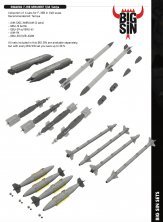 BIGSIN 1/48 F-35B ARMAMENT for Tamiya
