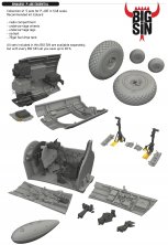BIGSIN 1/48 P-40E ESSENTIAL for Eduard