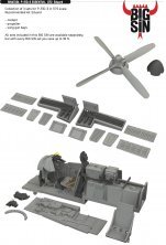 BIGSIN 1/72 P-51D-5 ESSENTIAL for Eduard