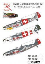 Exotic Decals Me 109G-6 Swiss Air Force 1/32 Part 2