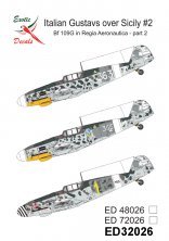 Exotic Decals Bf-109G Regia Aeronautica Sicily Part 2 1/32