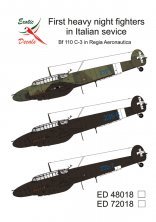 1/48 First heavy night fighters in Italian service-Bf 110C-3