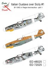 1/48 Italian Regia Aeronautica Gustav over Sicily Part 1 Bf-109G