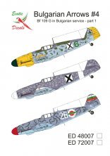 1/72 Bulgarian Arrows Part 4 Messerschmitt Bf-109G