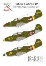 1/72 Italian Cobras Bell P-39 in Regia Aeronautica part 1