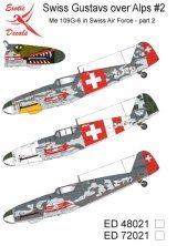 1/72 Swiss Gustavs over Alps Messerschmitt Bf-109G-6 Part 2