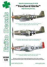 1/72 Yoxford Girls North-American P-51D Mustang