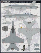1/48 Boeing F/A-18 Super Hornet Stencils and Data