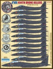 1/48 McDonnell F-15E Eagles at War 494th Drone Killers