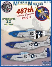 1/48 Meyers Maulers Part2 P-51B and P-51D Mustangs