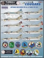 1/48 Colorful Gray & White Cougars