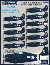 1/48 Colors and Markings of US Navy Grumman Wildcats Part 1