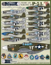 1/48 Colors & Marking of North-American P-51s Part I
