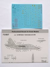 1/48 Stencils for Sukhoi Su-25UB