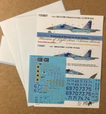 1/48 Sukhoi Su-27UBM, Ukranian AF, digital camouflage and masks