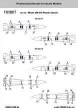 1/72 Missile AIM-54A Phoenix Stencils
