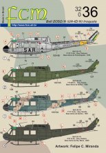 1/32 Bell UH-1D/H Brasil seven versions