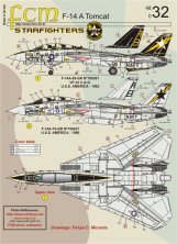 1/48 Grumman F-14A Tomcat 160381 AB/200 CAG Black fin