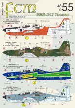 1/48 Embraer EMB-312 Tucano Brazilian squadrons